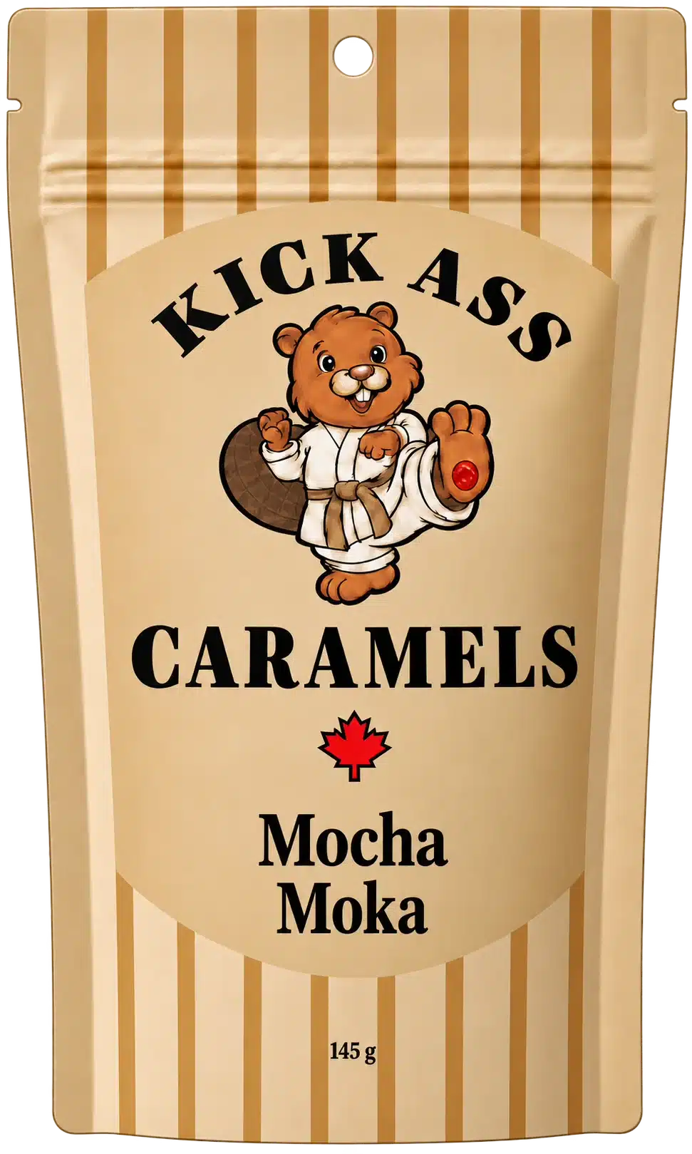 Kick Ass Caramels Mocha caramels, 145 g bag